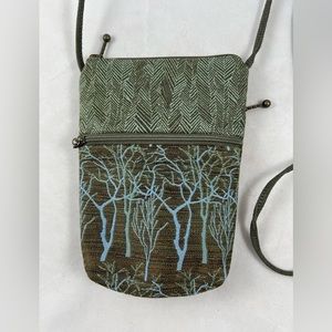Maurca Crossbody Handmade in Boulder Colorado Front And Back Zipper Pocket